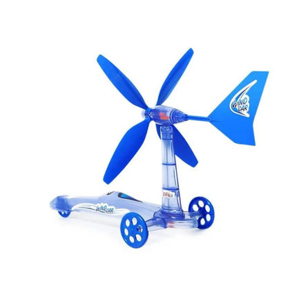 DIY Wind Power Car Academy Educational Kit Science Fun Toy Creative Activity #B1